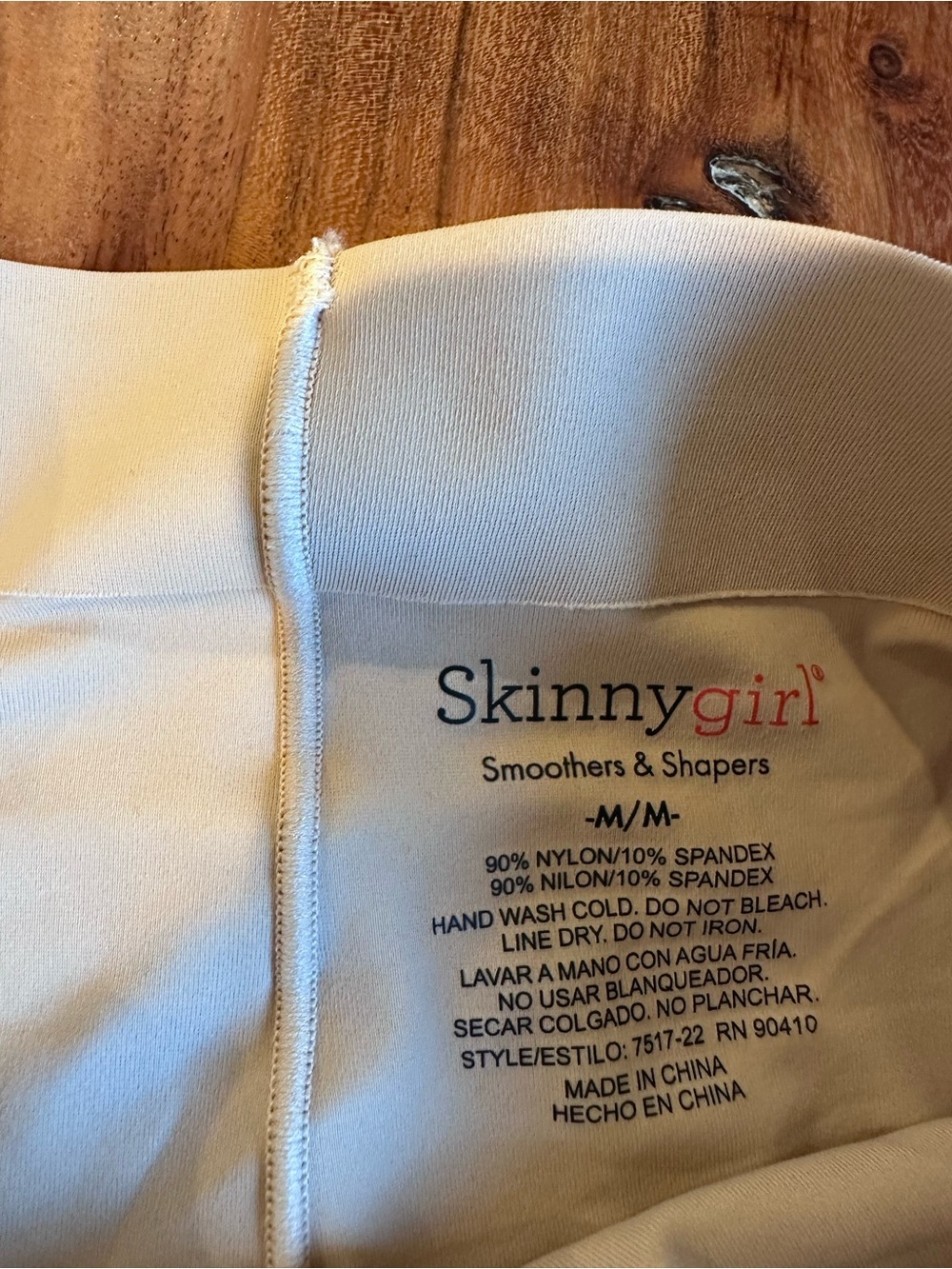 Skinnygirl Cream Smoothers & Shapers Skirt Liner